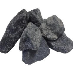 Store sorte granitskærver 32/45 mm (jernbaneskærver). BigBag á 1000 kg