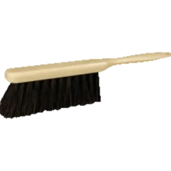 Støvekost med Arenga fibre og beige plastskaft