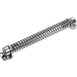 Svalk dørspiral stor elgalvaniseret gul