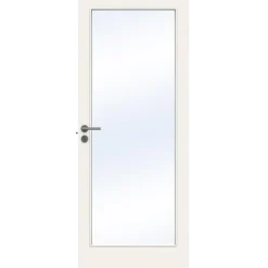 Swedoor easy QW1 hvid glas 40x825x2040 mm