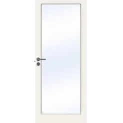 Swedoor easy QW1 hvid glas 40x825x2040 mm