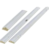 Swedoor 92mm +Flex Karm 886x2089 u/bund fyr Hvid m/tæt