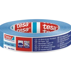 Tesa afdæknings/malertape blå 50 m x 25 mm