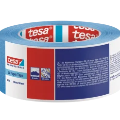 Tesa afdæknings/malertape blå 50 m x 25 mm