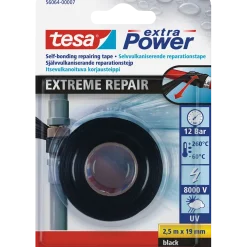 Tesa Extra Power® reparationstape 19 mm x 2,5 m sort