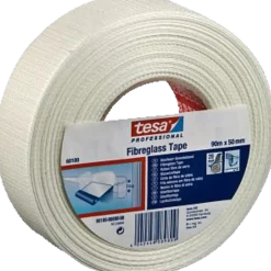 Tesa glasfibervæv/gipstape hvid 45m x 48 mm