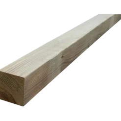 Tømmer høvlede stolper trykimprægneret 90x90 mm x 3,0 m