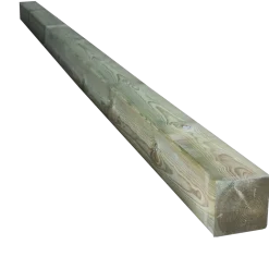 Tømmer høvlede stolper trykimprægneret 90 x 90 mm x 2,1 m