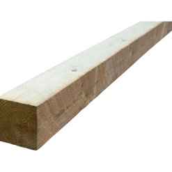 Tømmer ru stolper trykimprægneret 97 x 97 mm x 2,1 m