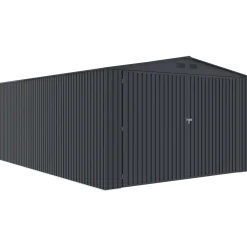 Torben redskabsskur 20,5 m², stål, mørkegrå