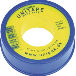 Unitape gevindtape 12 mm x 10 m