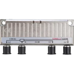 3-vejs signal fordeler for f-connector metal