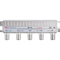 4-vejs signal fordeler for f-connector metal