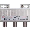2-vejs signal fordeler for f-connector metal