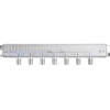 6-vejs signal fordeler for f-connector metal