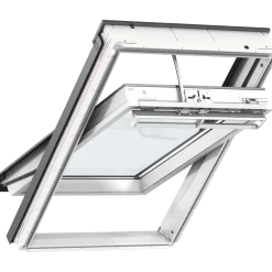 Velux GGU MK08 006821 fjernbetjent vippevindue hvid polyurethan 78x140 cm