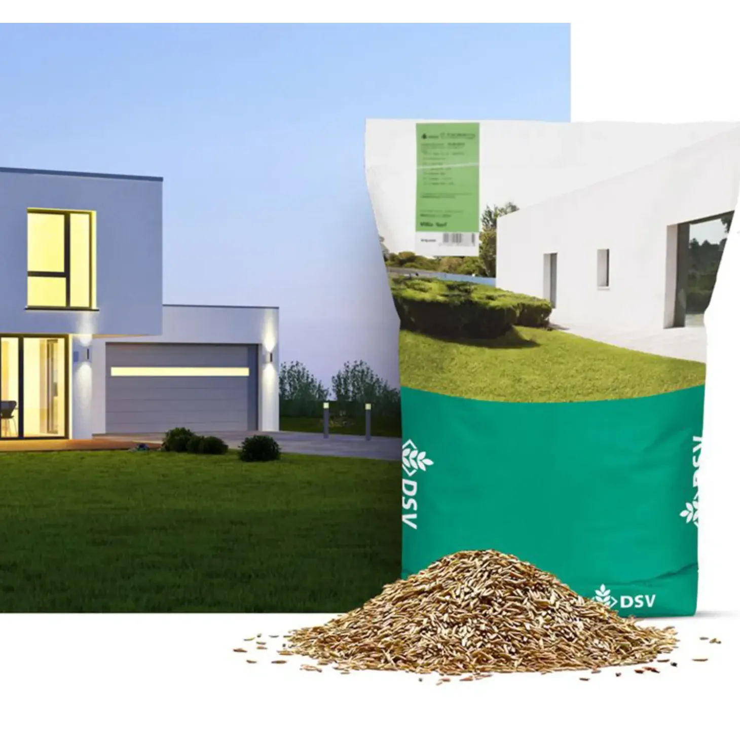 Villa-blanding græsfrø 3 kg.