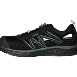 Vismo ES50B sandal boa læder/tekstil sort str. 41