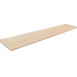 Wallmann bambus limtræshylde ubehandlet 18x400x2000 mm