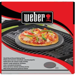 Weber pizzasten  Ø26 cm grå
