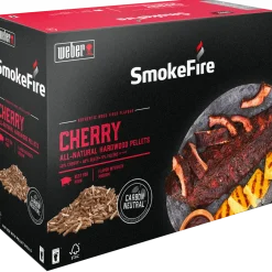 Weber SmokeFire træpiller kirsebær 8 kg