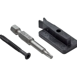 Wimex t-clips til bort sort , inkl. skrue 40 mmbort t-clips , 100 stk. pr. kasse