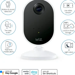 WiZ Smart LED IR-overvågningskamera