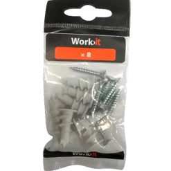 Work>it gipsplugs 8 stk