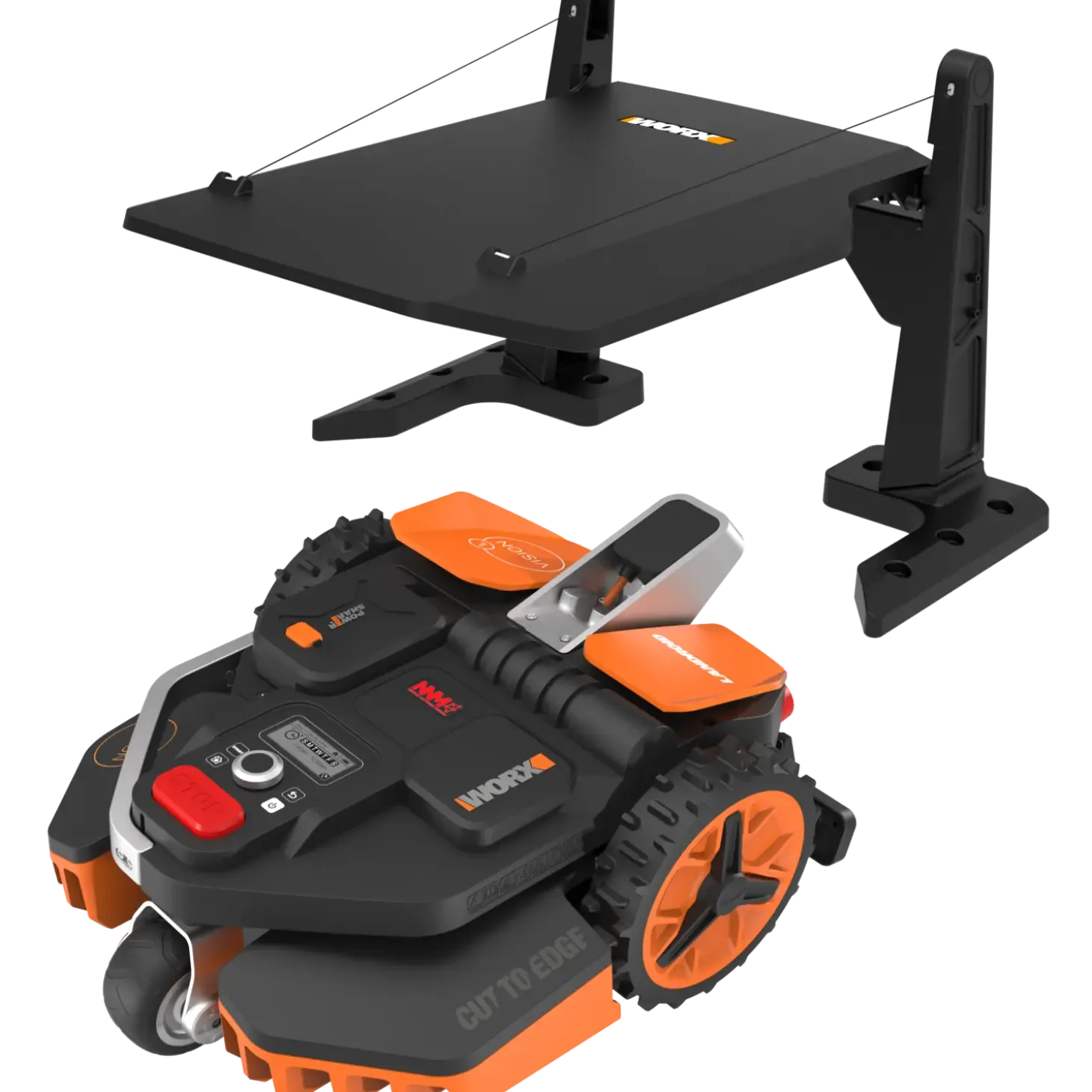 Worx Vision WR216E robotplæneklipper 1600 m² inkl. garage